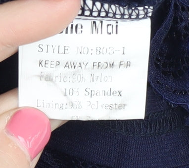 Jolie Moi Women's Blue Half Sleeve Dress, Size 12