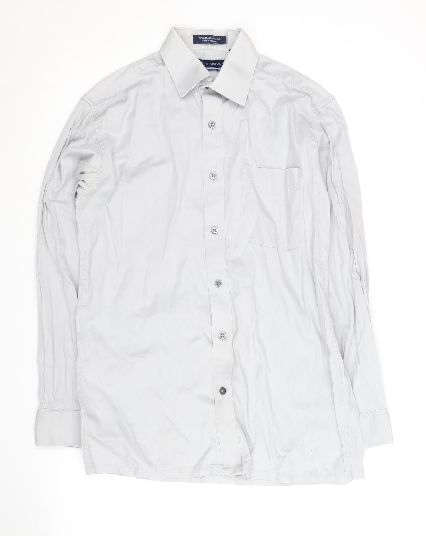 Joseph Abboud Men's White Long Sleeve Shirt Size 16