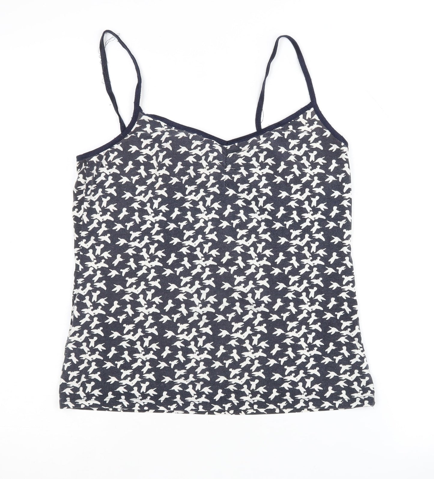 Womens UK Size 12 Laura Ashley Black Camisole Tank