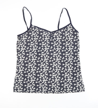 Womens UK Size 12 Laura Ashley Black Camisole Tank