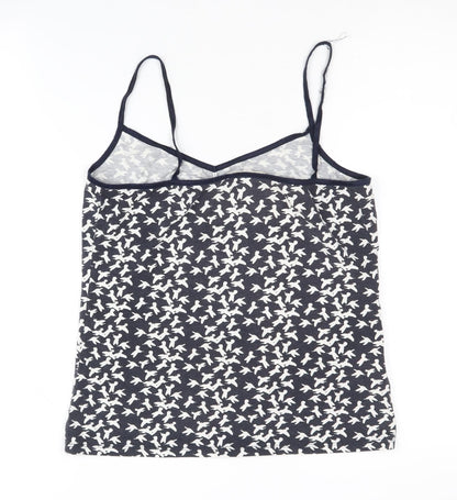 Womens UK Size 12 Laura Ashley Black Camisole Tank