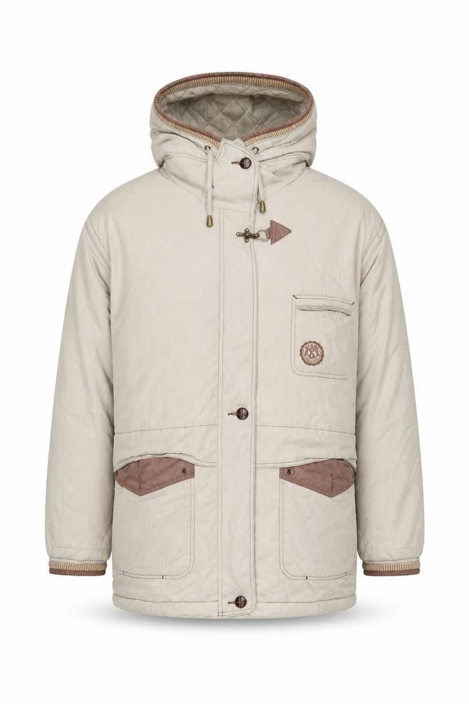 Mens UK Size 42 Adventures Beige Parka Coat