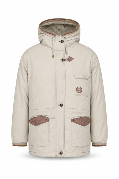 Mens UK Size 42 Adventures Beige Parka Coat