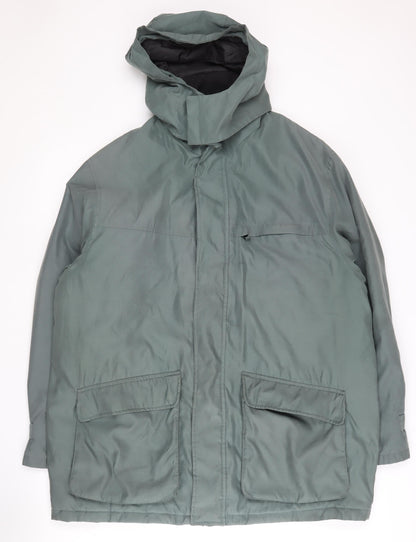 Mens UK Size L Marks and Spencer Green Basic Jacket