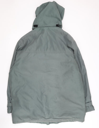 Mens UK Size L Marks and Spencer Green Basic Jacket
