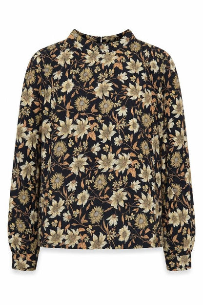 Womens UK Size 10 Warehouse Multicoloured Basic Blouse
