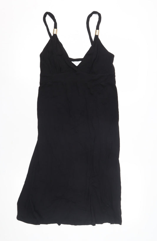 Debenhams Women's Black Slip Dress Size 10