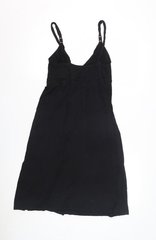 Debenhams Women's Black Slip Dress Size 10