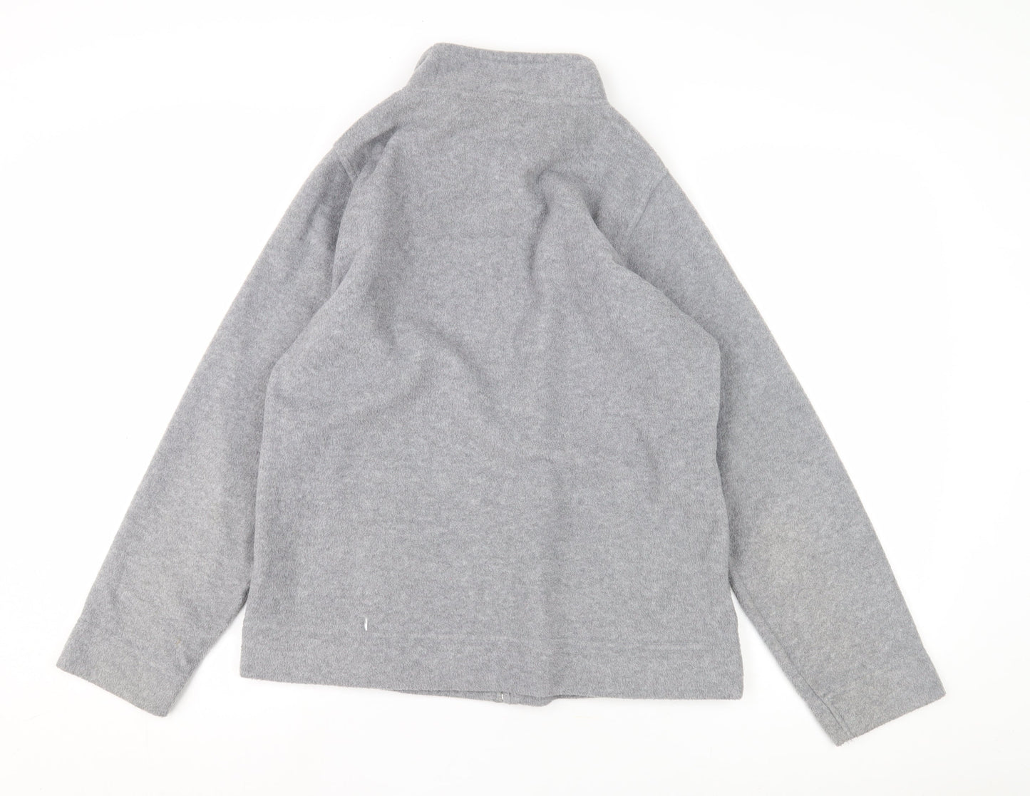 Womens UK Size M Isle Essentials Grey Basic Jacket