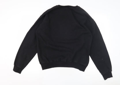 FRIENDS Black Unisex L Pullover Sweatshirt
