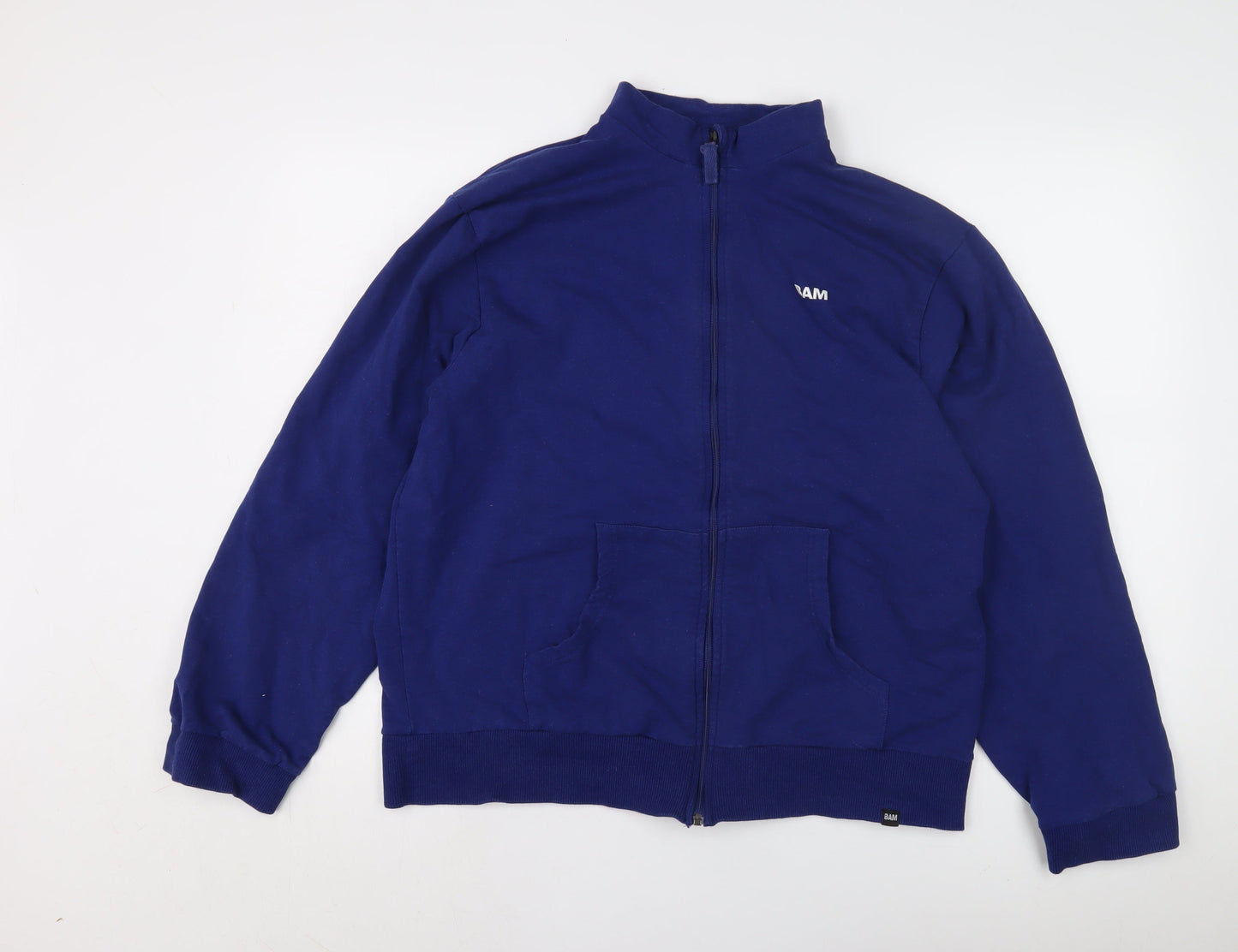 Mens UK Size 2XL BAM Blue Basic Jacket