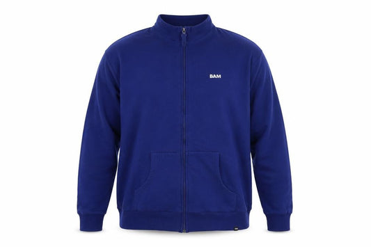 Mens UK Size 2XL BAM Blue Basic Jacket
