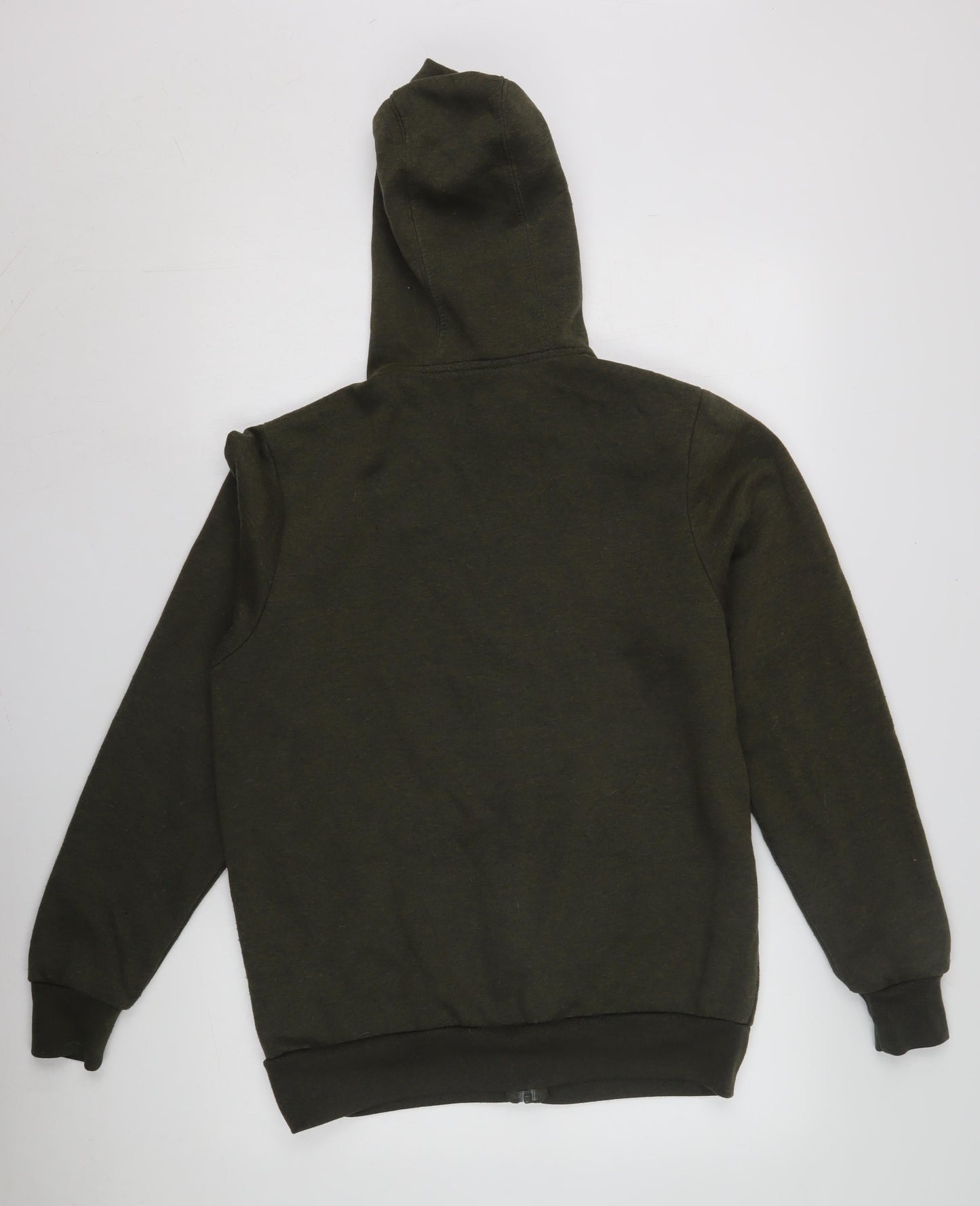 Mens UK Size S Slazenger Green Full Zip Hoodie