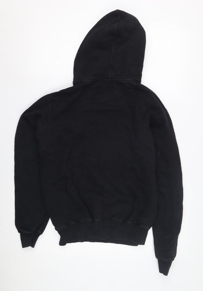Mens UK Size S Champion Black Pullover Hoodie