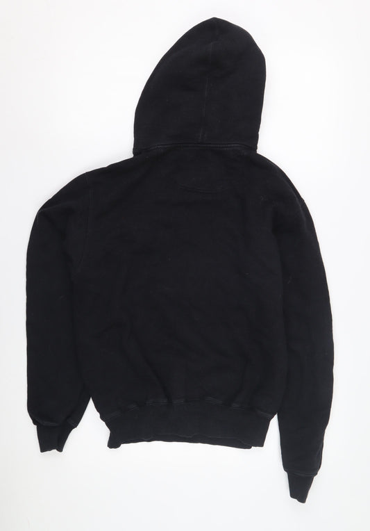 Mens UK Size S Champion Black Pullover Hoodie