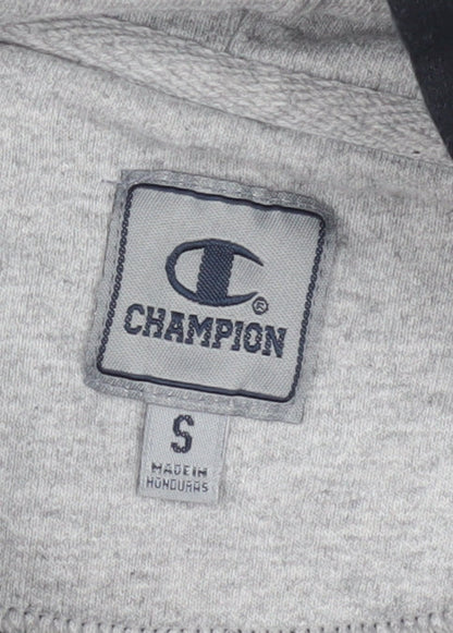 Mens UK Size S Champion Black Pullover Hoodie