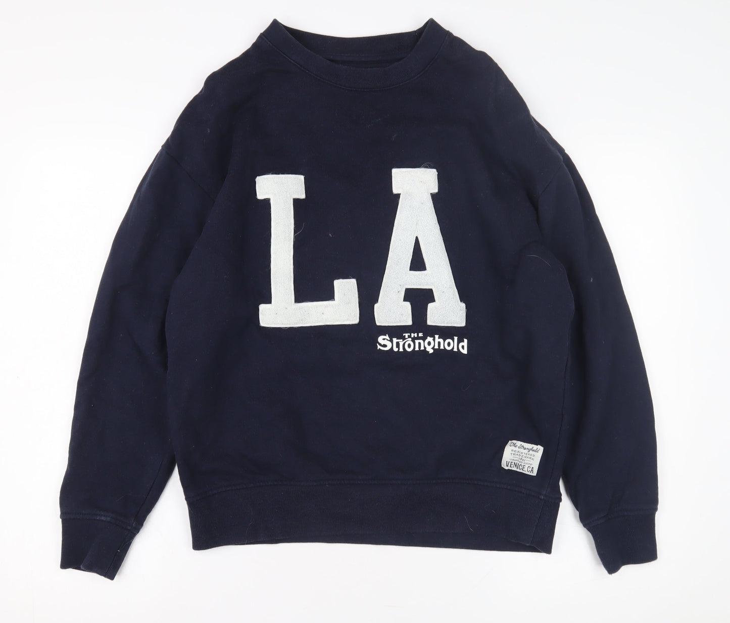 The Stronghold Men's Blue Pullover Sweatshirt Size S