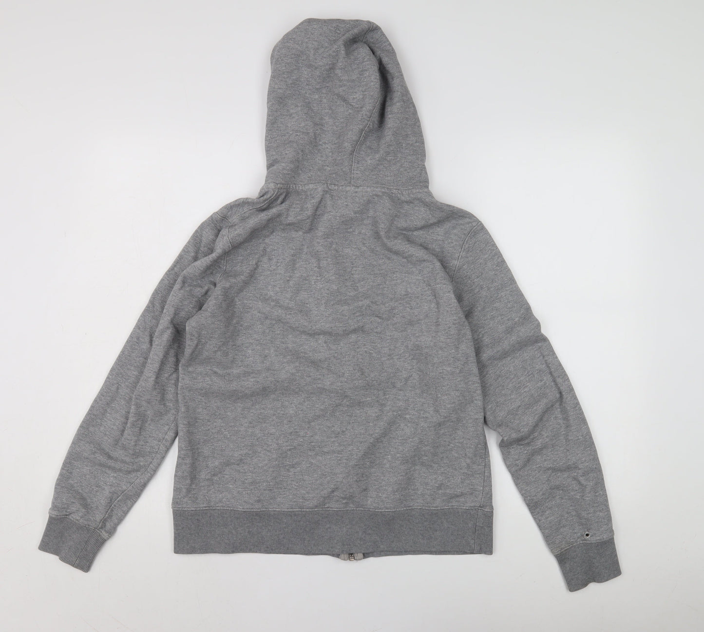 Superdry Women's Grey Full Zip Hoodie Size 12