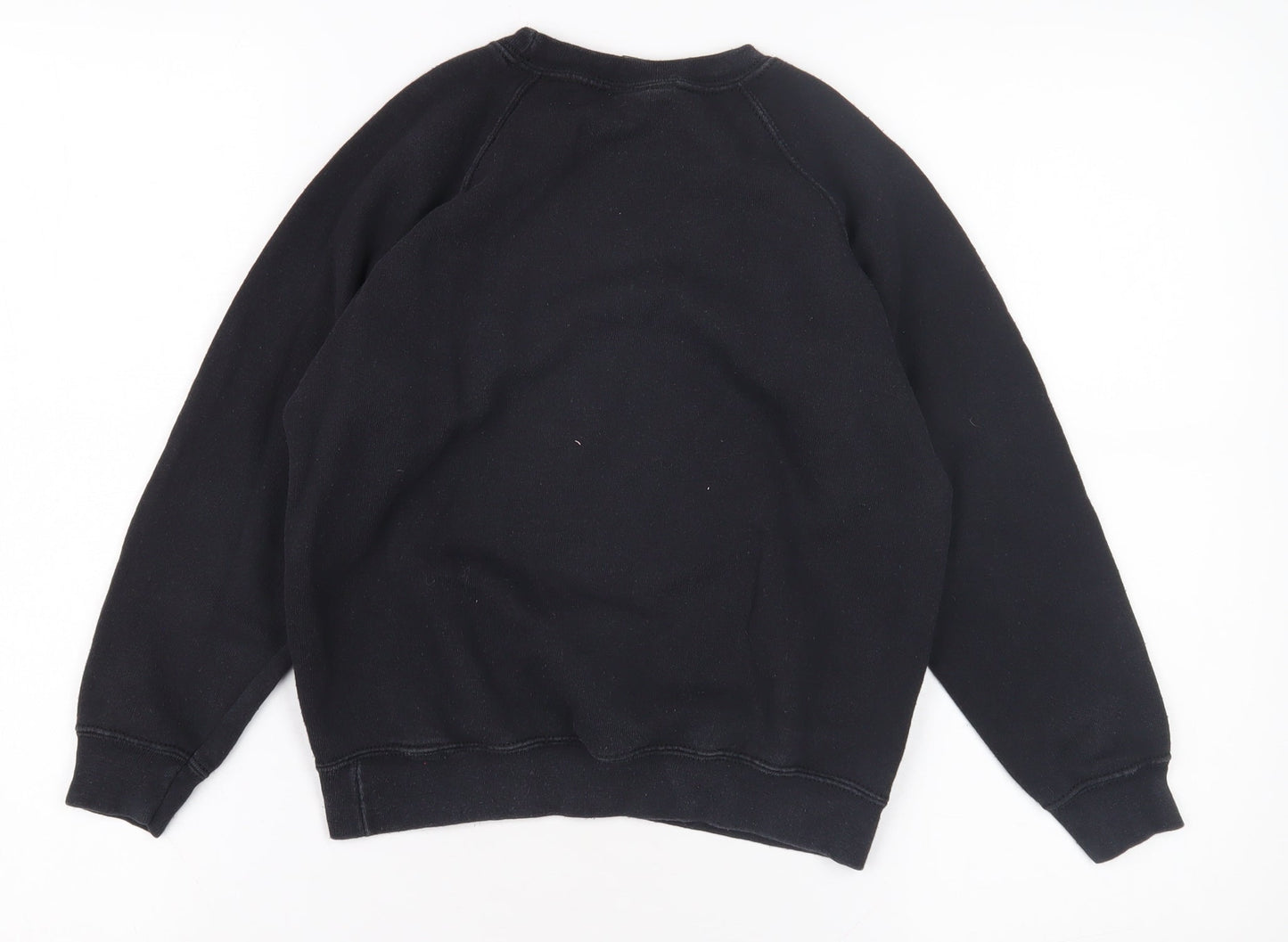 Absolute Cult Black Unisex Kids M Holiday Graphic Sweatshirt