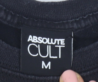 Absolute Cult Black Unisex Kids M Holiday Graphic Sweatshirt