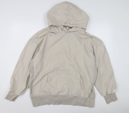Mens UK Size M Superdry Beige Pullover Hoodie