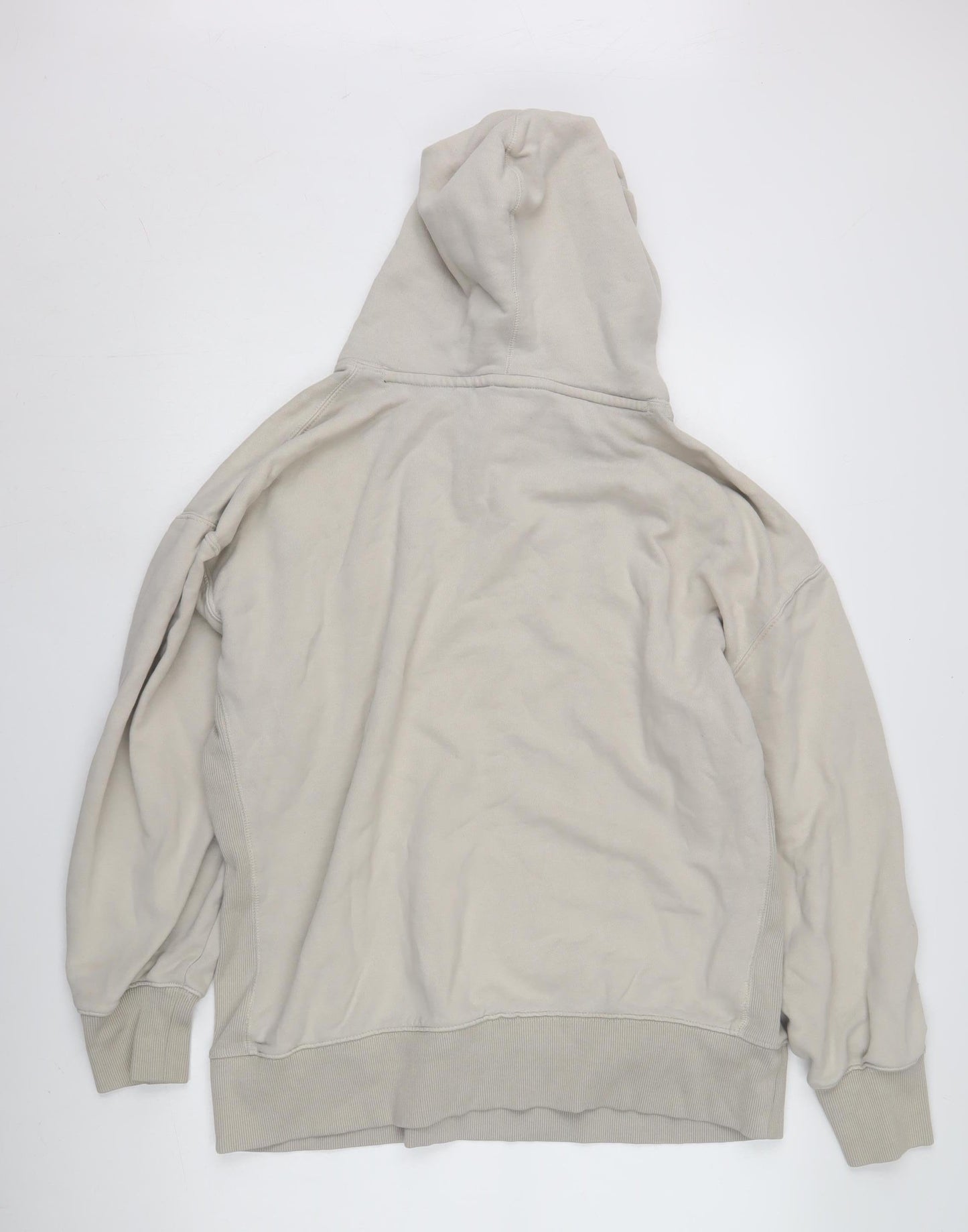 Mens UK Size M Superdry Beige Pullover Hoodie