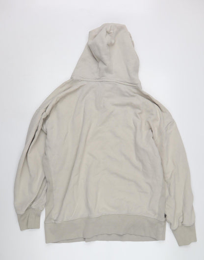 Mens UK Size M Superdry Beige Pullover Hoodie