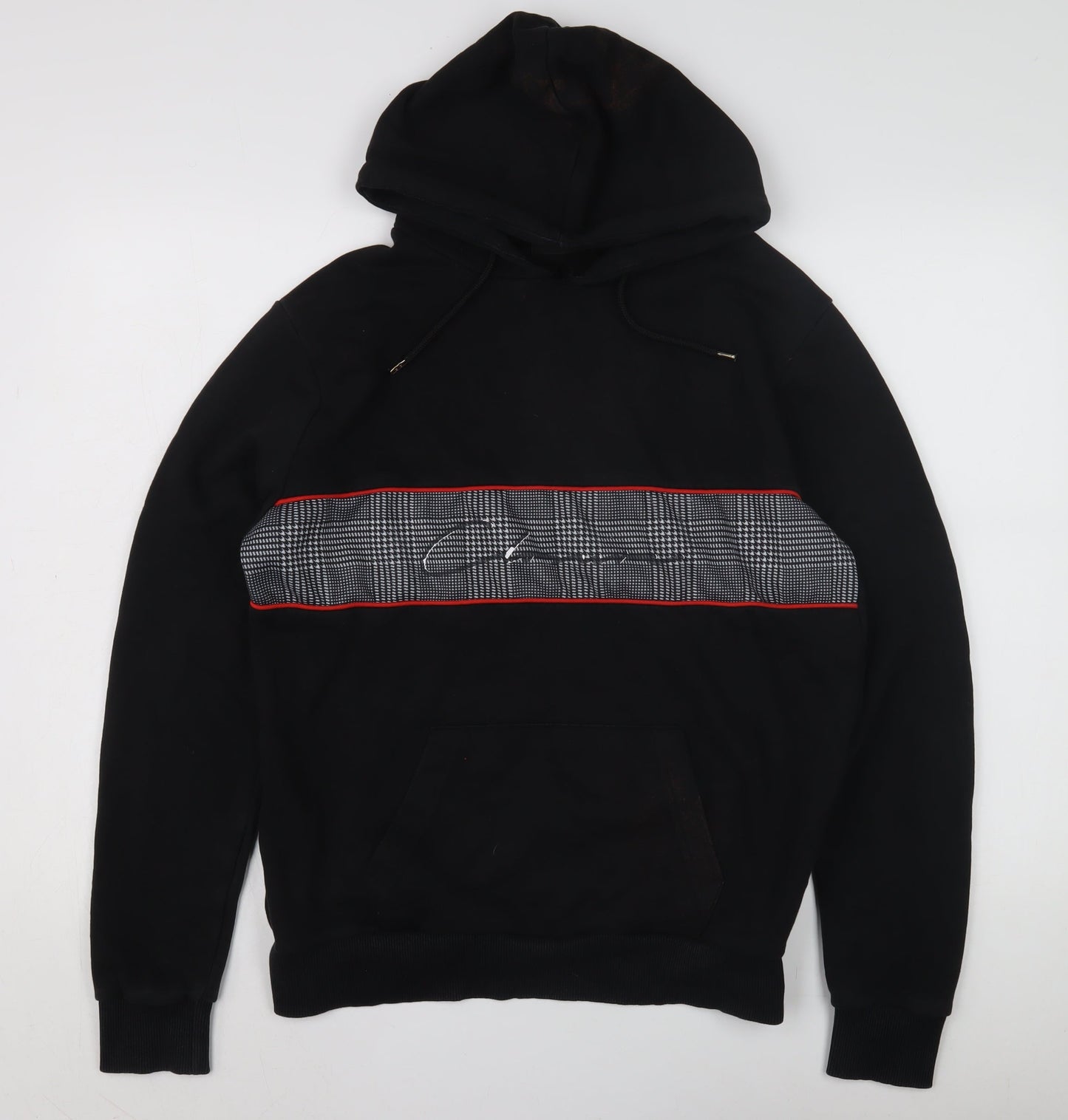 Mens UK Size S Closure London Black Pullover Hoodie