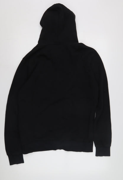 Mens UK Size S Closure London Black Pullover Hoodie