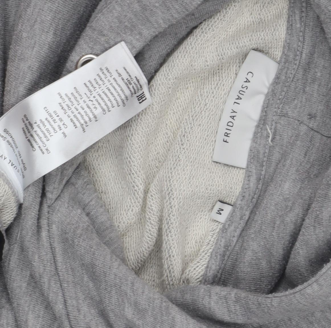 Casual Friday Men's Grey Pullover Hoodie M