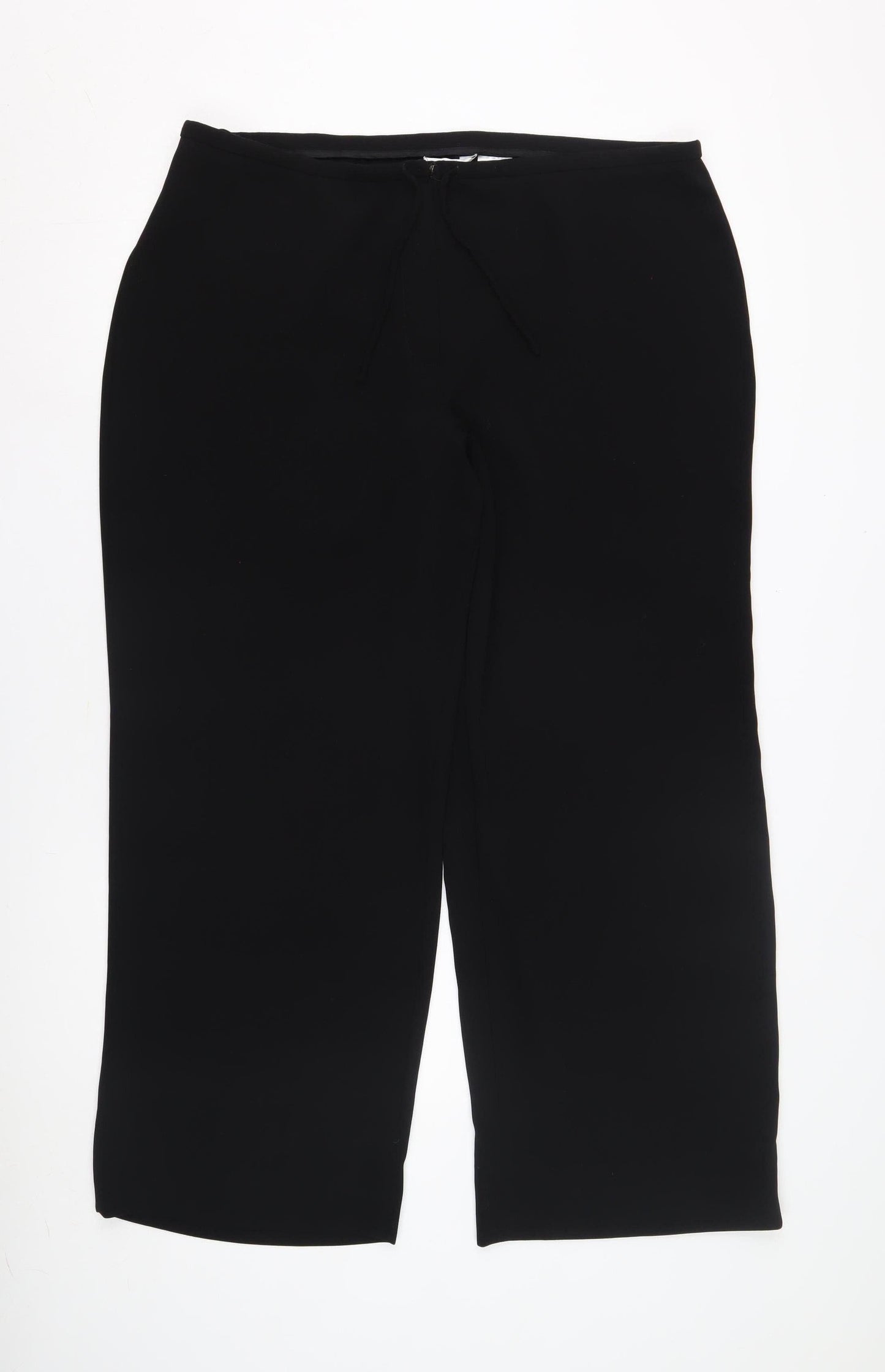 Olsen Collection Women's Black Straight Trousers