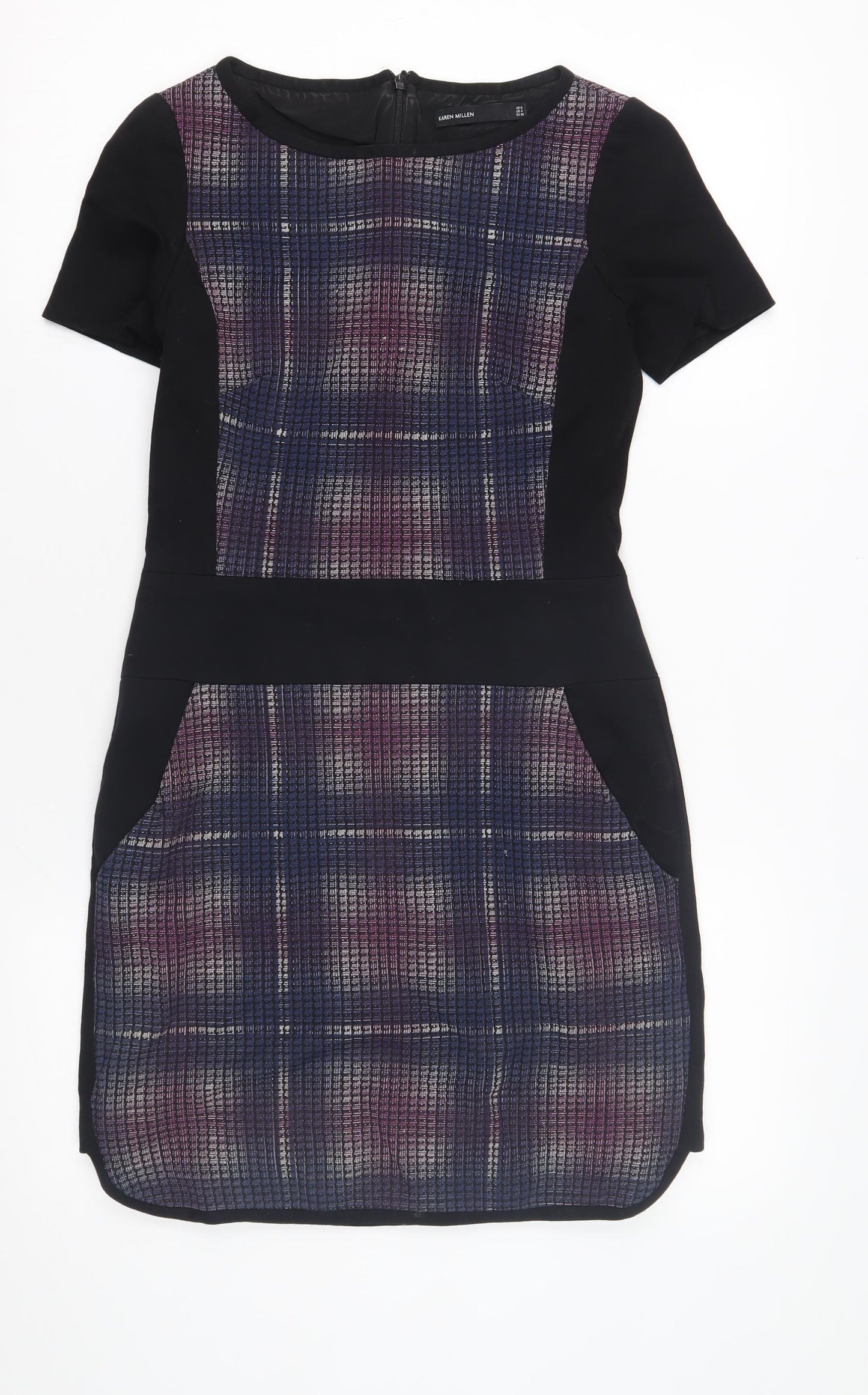 Karen Millen Women's Multicoloured Shift Dress, Size 8