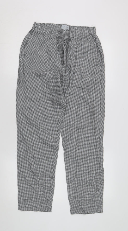 Womens UK Size 8 Jigsaw Relaxed Fit Casual Grey Trousers
