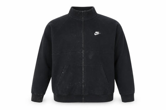 Mens UK Size XL Nike Black Full Zip Sweatshirt