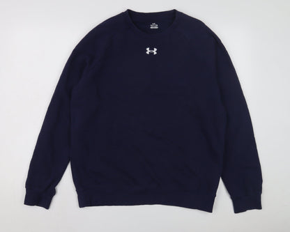 Under Armour Men's Blue Sports Sweatshirt, Size S