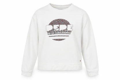 Pepe Jeans Women's White Pullover Sweatshirt Size M