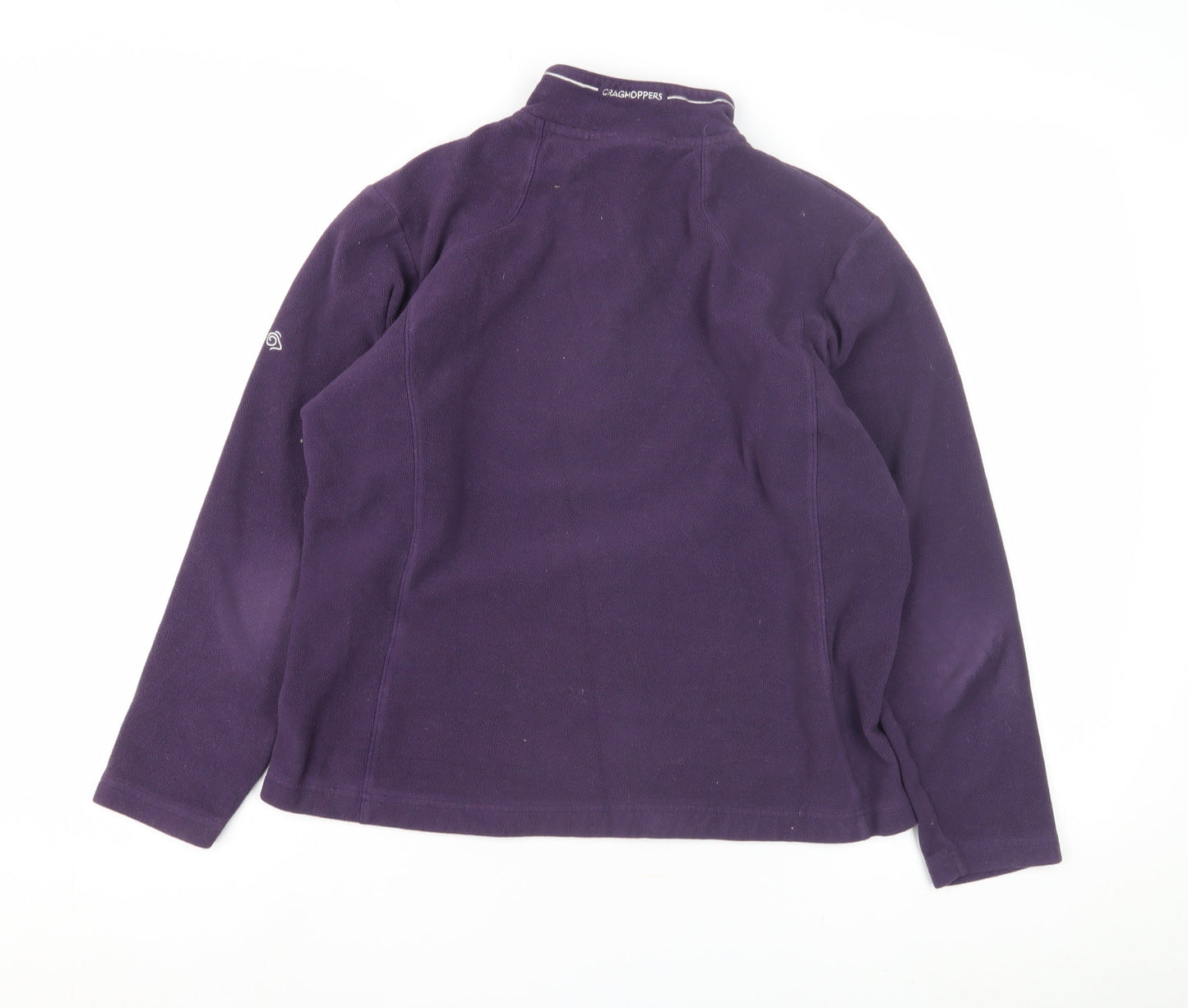 Craghoppers Women's Purple Fleece Sweatshirt, Size 10, Casual