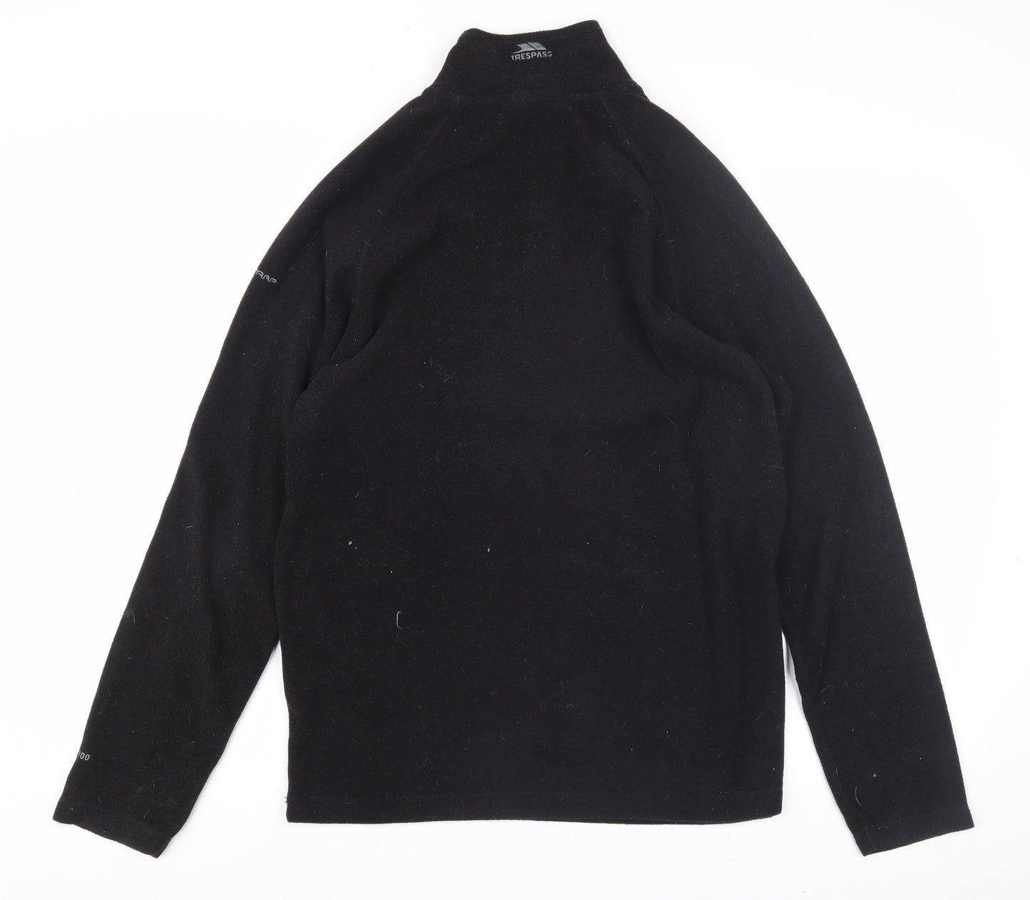 Trespass Men's Black Fleece Pullover Sweatshirt M