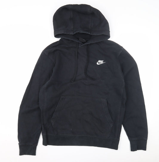 Mens UK Size S Nike Black Pullover Hoodie