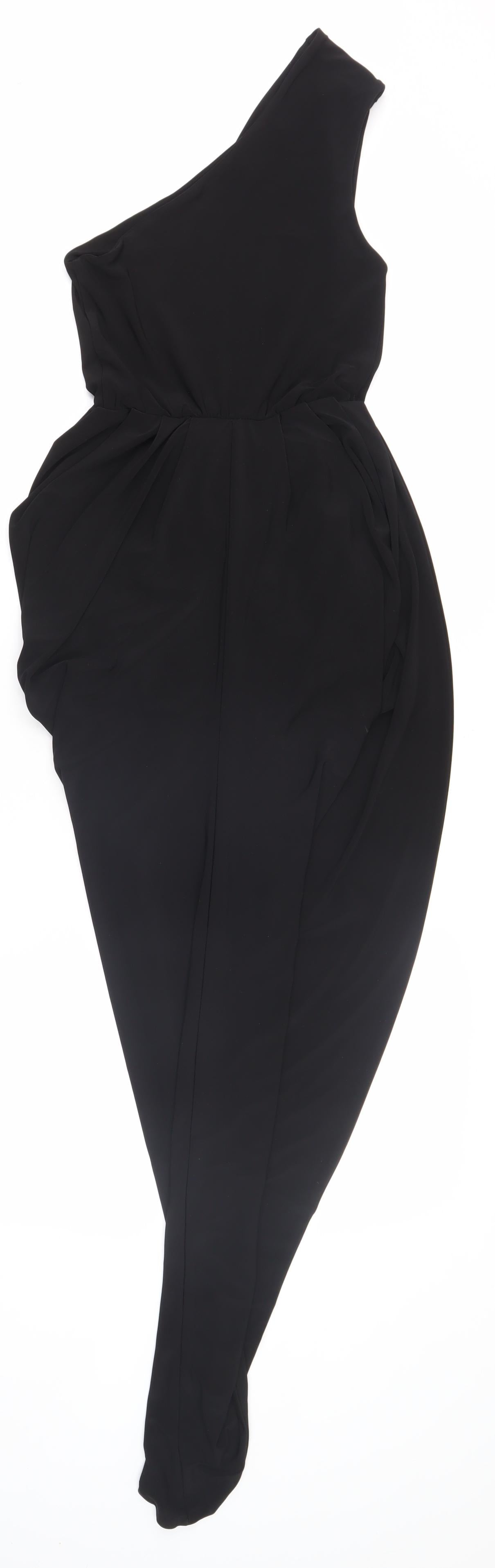 Club L London Women's Black One Shoulder Dress Size 6