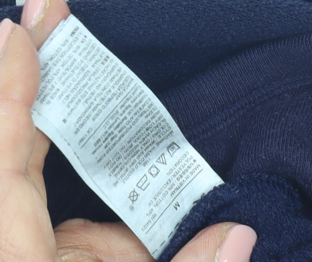 GAP Women's Blue Pullover Logo Sweatshirt M Casual