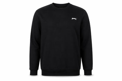 Mens UK Size M Slazenger Black Pullover Sweatshirt