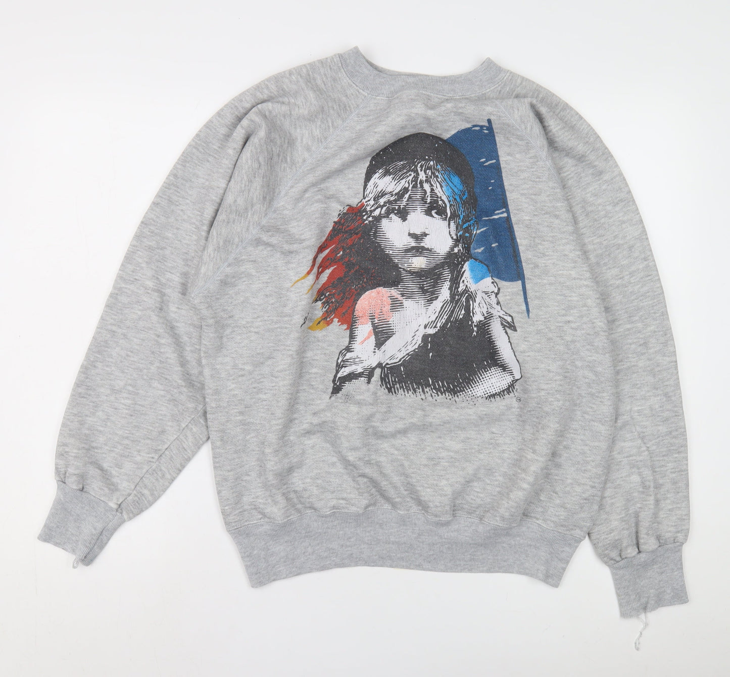 Grey Les Misérables Graphic Sweatshirt, Unisex Adults