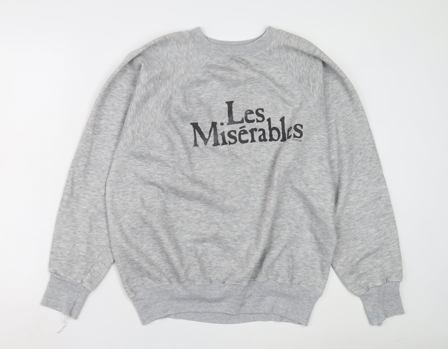 Grey Les Misérables Graphic Sweatshirt, Unisex Adults