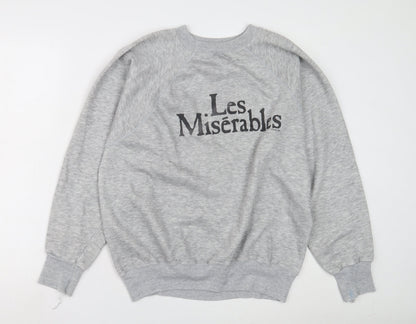Grey Les Misérables Graphic Sweatshirt, Unisex Adults