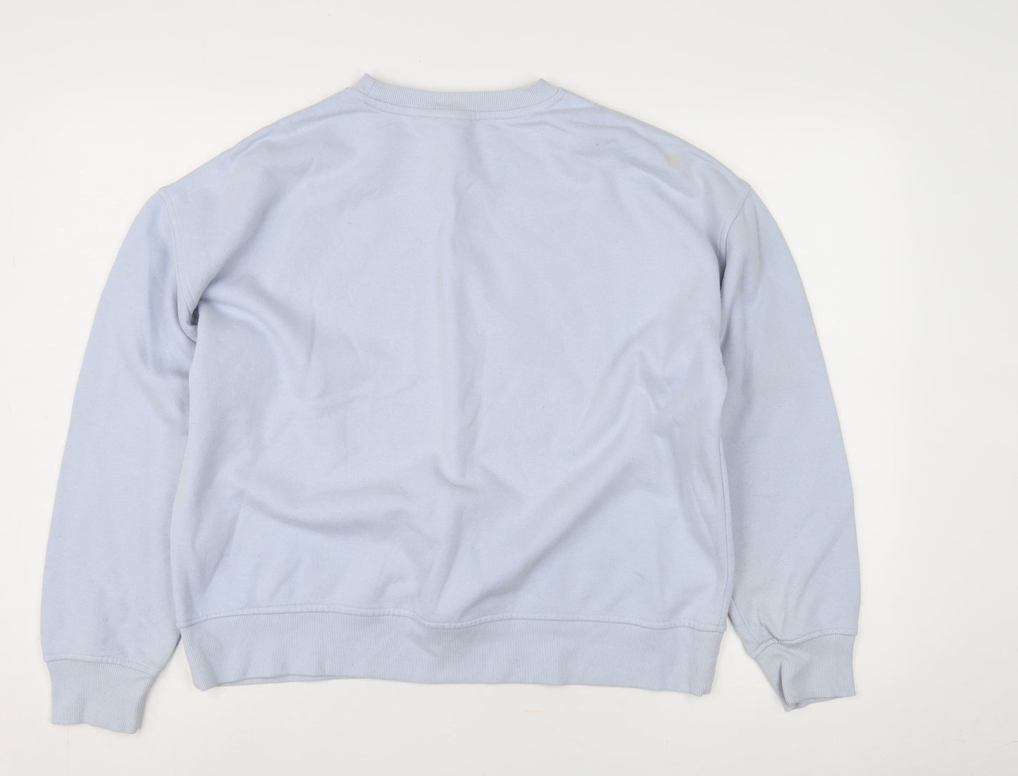 Womens UK Size 12 Disney Blue Pullover Sweatshirt
