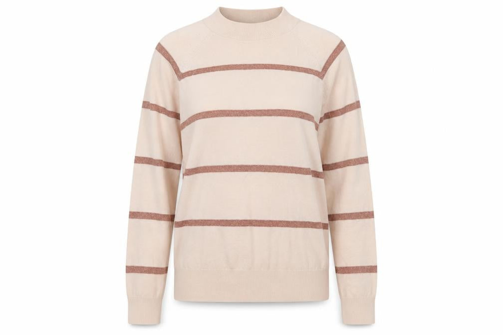 Womens UK Size 10 Jack Wills Beige Pullover Jumper