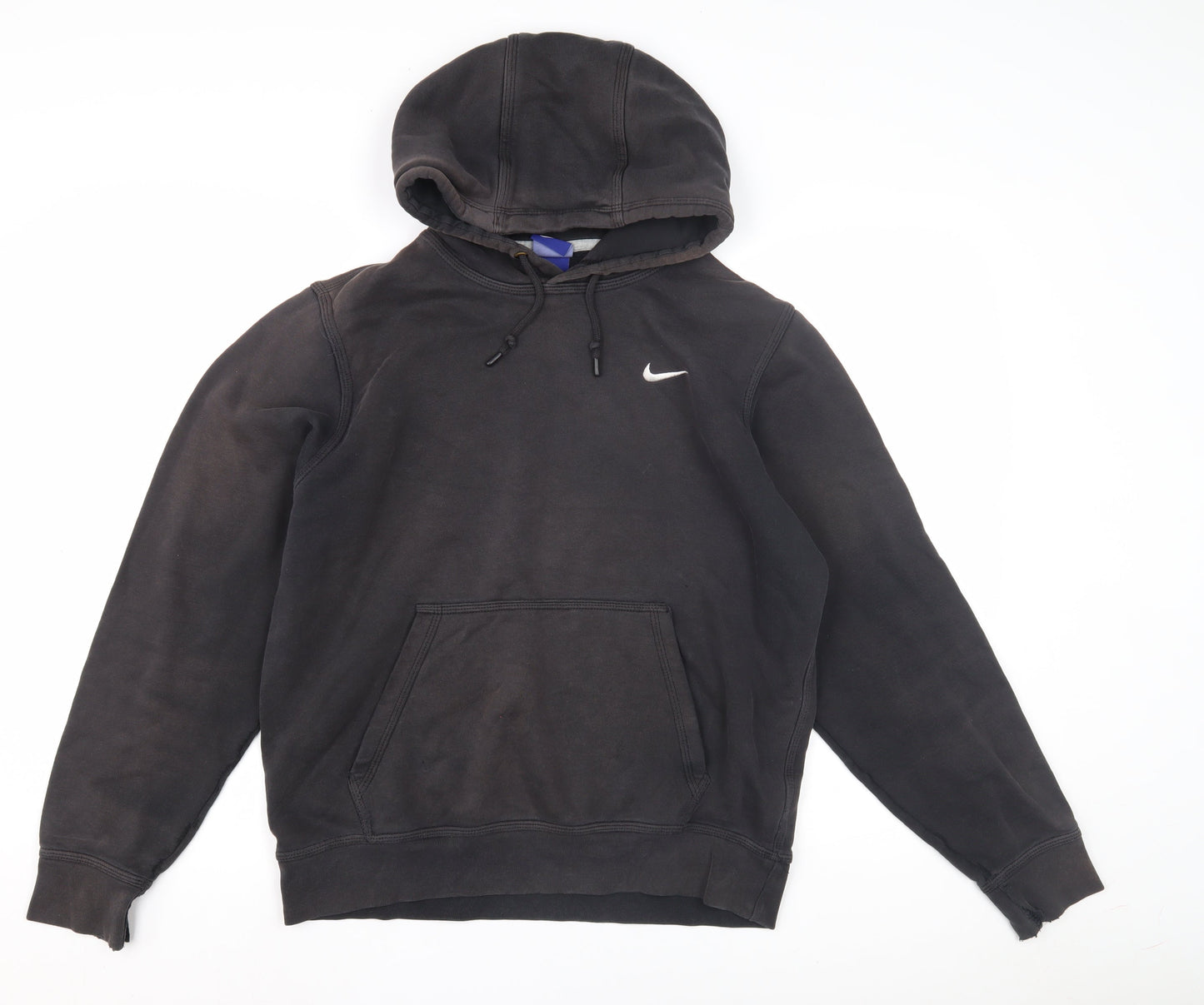 Mens UK Size M Nike Black Pullover Hoodie