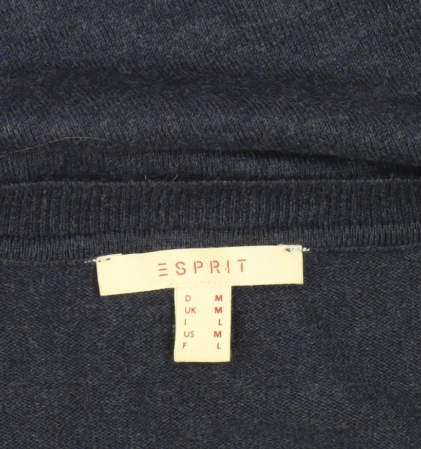 Womens UK Size M Esprit Blue Pullover Jumper