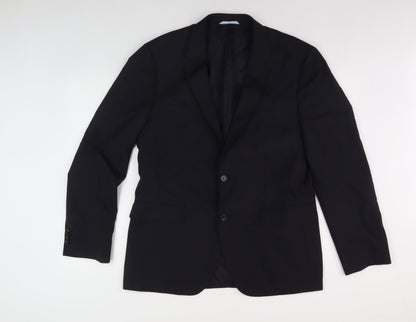 Mens UK Size 42R  Black Basic Jacket